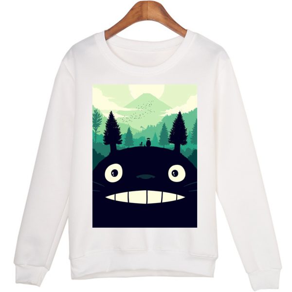 Black Totoro Cool Sweatshirts