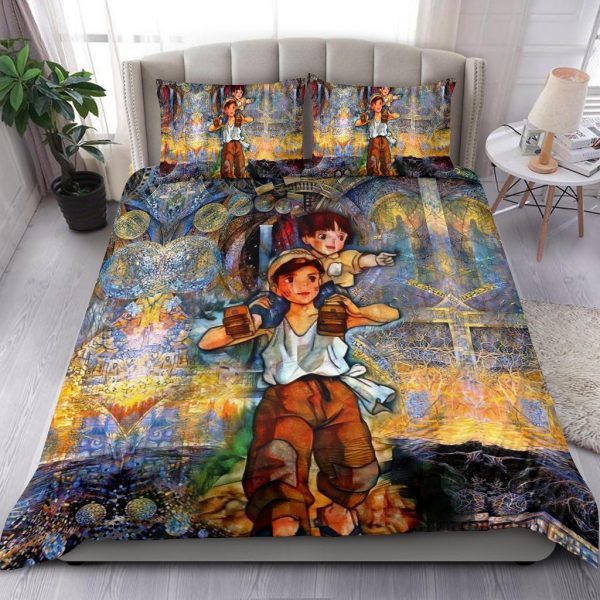 Eternal Grave of the Fireflies Bedding Set