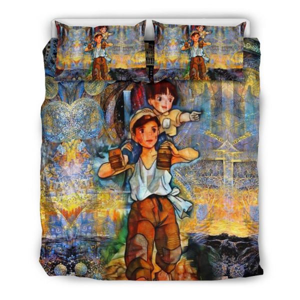 Eternal Grave of the Fireflies Bedding Set