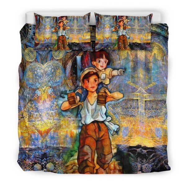 Eternal Grave of the Fireflies Bedding Set